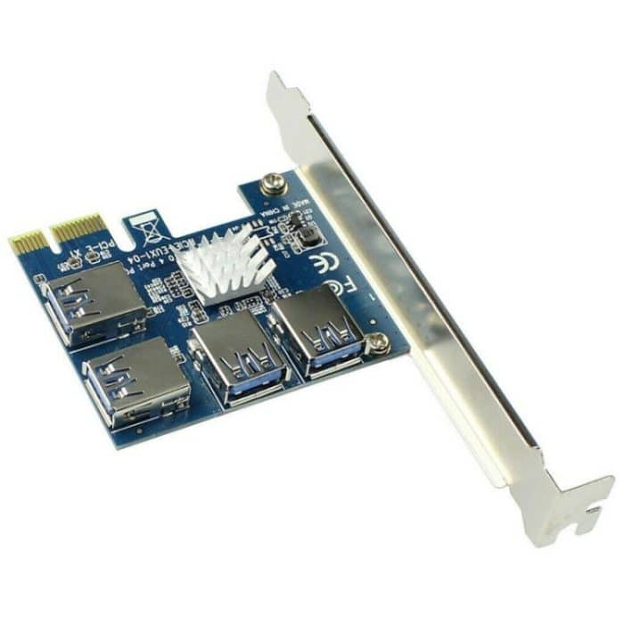 SYA0017535.jpg PCI-E 4-Ports USB 3.0-Erweiterungskarte – Bild 1