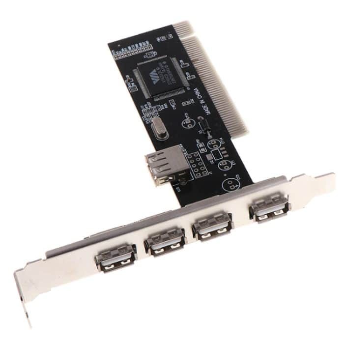 480mbps High Speed USB 2.0 PCI Hub Controller Kartenadapter – Bild 1