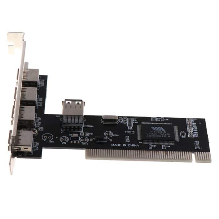480mbps High Speed USB 2.0 PCI Hub Controller Kartenadapter – Bild 3