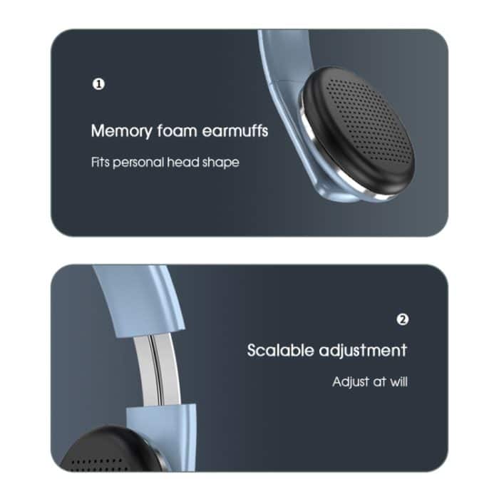 A50 Bass Stereo Drahtloses Bluetooth-HIFI-Headset mit Mikrofon – Bild 6