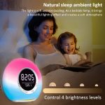 P11 LED-Atmosphäre Licht Bluetooth-Lautsprecher mit Alarm- und Temperaturanzeige – Bild 6