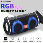 T&G TG642 RGB Licht wasserdichter tragbarer Bluetooth-Lautsprecher, unterstützt FM/TF-Karte, TG642 – Bild 2