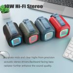 T&G TG339 RGB Light 5W wasserdichter tragbarer Bluetooth-Lautsprecher – Bild 3