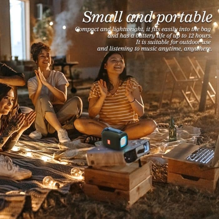 T&G TG339 RGB Light 5W wasserdichter tragbarer Bluetooth-Lautsprecher – Bild 7