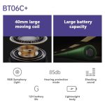 BT06C+ Niedliches kabelloses Bluetooth-Headset für Kinder mit Kopfmontage, Mikrofon und LED-Licht – Bild 7