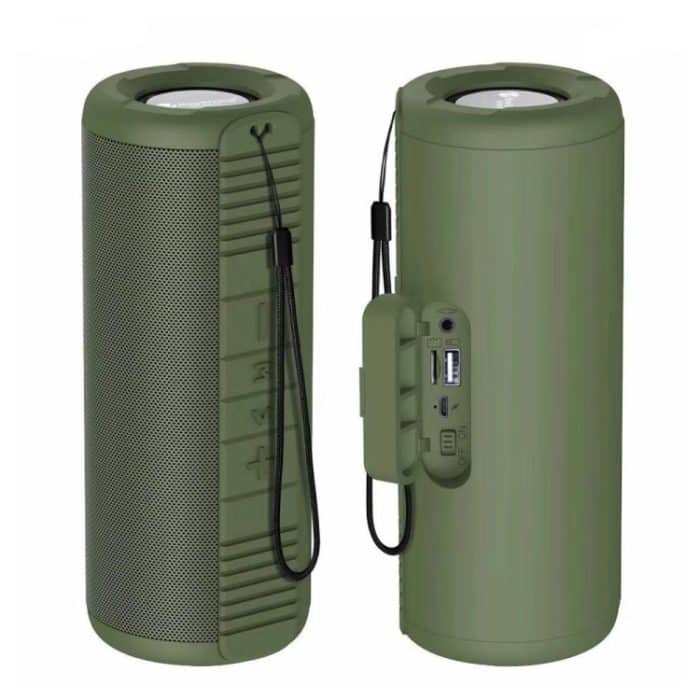 NewRixing NR9019 TWS Tragbarer Stereo-Bluetooth-Lautsprecher, unterstützt TF-Karte/FM – Bild 6