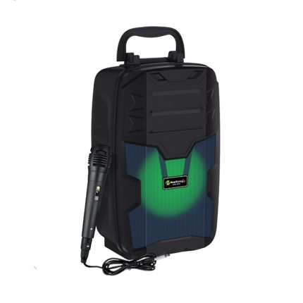 NewRixing NRG401C Tragbarer kabelloser Karaoke-Lautsprecher für den Außenbereich, leistungsstarker Audioverstärker, With Mic, No Mic