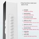 Duosi M8 LED-Tonabnehmer, Rhythmus, Umgebungslicht, Multifunktions-TWS-Bluetooth-Lautsprecherleiste – Bild 7