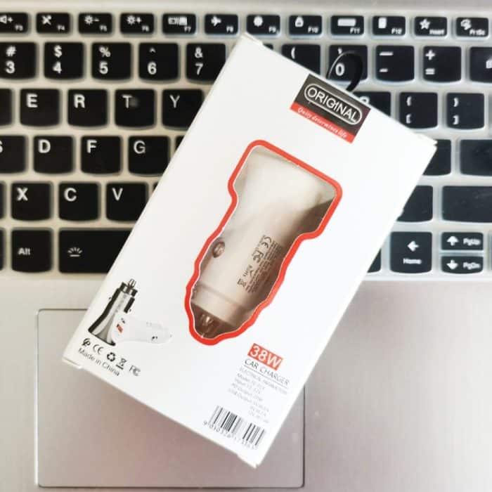 TE-P23 38W PD 20W USB-C / Typ-C + QC3.0 USB-Dreieck-Autoladegerät + USB-auf-USB-C/Typ-C-Datenkabel, Länge: 1 m, with Type-C Cable – Bild 7