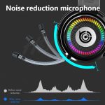 GT9 Professional LED LED Light -Wired Gaming Headset mit MIC für PC/PS4/PS5 – Bild 3