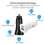 TE-P22 38W PD USB-C / Typ-C + QC3.0 USB-Autoladegerät mit 1 m USB-auf-USB-C/Typ-C-Datenkabel, with Type-C Cable – Bild 5