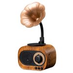 B5 Retro Phonograph Design Tragbarer drahtloser Stereo -Lautsprecher