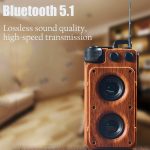 A8 Tragbarer Retro-FM-Radio-Wireless-Bluetooth-Lautsprecher – Bild 2