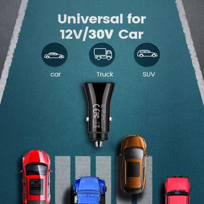 TE-P2 PD 20W Autoladegerät mit Typ-C-Schnittstelle, TE-P2 (Black), TE-P2 (White) – Bild 5