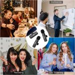 K9 2 in 1 Wireless Clip-on Auto Noise Cancelling Live Mini-Mikrofon, Anschluss: Typ-C – Bild 7