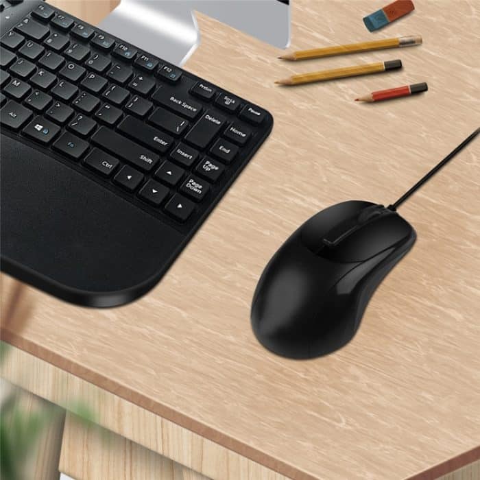 PS2 3-Tasten verkabelte optische Büro-Desktop-Notebook-Gaming-Maus – Bild 5