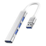 ENKAY Hat-Prince ENK-AT114 4 Ports USB 3.0 Splitter Multi-Ports Expansion HUB Extender Connector Adapter, USB 3.0, Type-C