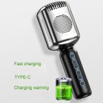 KM600 Drahtlose Mikrofon TWS Handheld Noise Reduction Smart Bluetooth-kompatibel Kondensator Mic Musik-Player für Singen – Bild 6