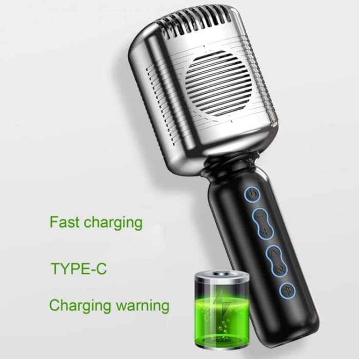 KM600 Drahtlose Mikrofon TWS Handheld Noise Reduction Smart Bluetooth-kompatibel Kondensator Mic Musik-Player für Singen – Bild 6