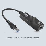 JSM 10/100 Mbps USB 3.0 zu RJ45 Ethernet Adapter Netzwerkkabel – Bild 2