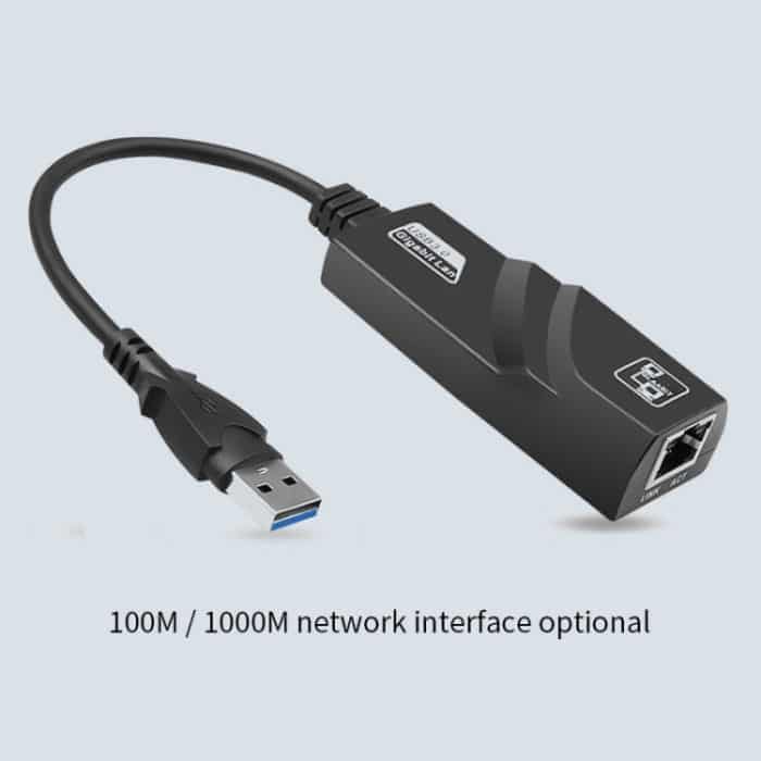 JSM 10/100 Mbps USB 3.0 zu RJ45 Ethernet Adapter Netzwerkkabel – Bild 2
