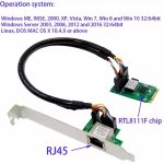 ST7245 M2 auf RJ45 Netzwerkkarte für RTL8111F Chipsatz – Bild 3
