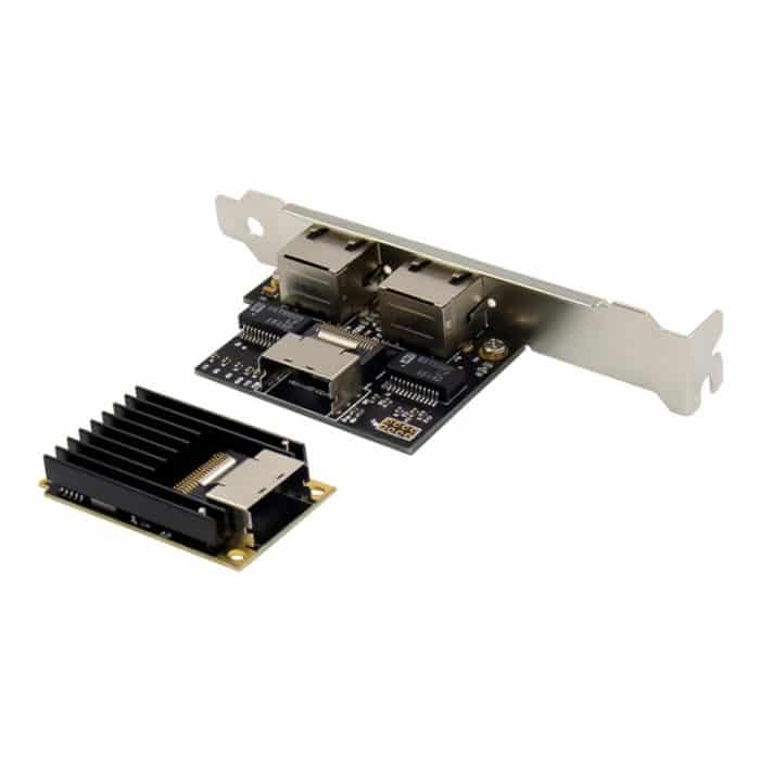 ST7242 Mini-PCIE-Dual-RJ45-Gigabit-Ethernet-Netzwerkschnittstellenkarte NHI350AM2 – Bild 5