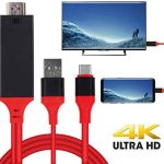 USB 3.1 Typ-C zu HDMI MHL 4K HD Video Digital Konverterkabel für Android-Telefon zum Monitor-Projektor-TV