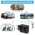 36-W-Dual-Port-QC3.0-USB-Ladegerät mit 3-A-USB-auf-Micro-USB-Datenkabel, EU-Stecker, EU Plug + USB to Micro USB Cable – Bild 5