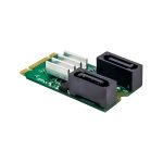 ST551 6 Gbps PCIe B+M Key auf 2 Port SATA 3.0 Karte M.2 auf Dual SATA Adapter – Bild 4
