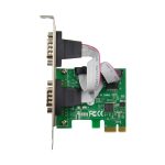 ST316 2 Ports RS232 zu PCIE Konverterkarte AX99100 Chipsatz – Bild 5