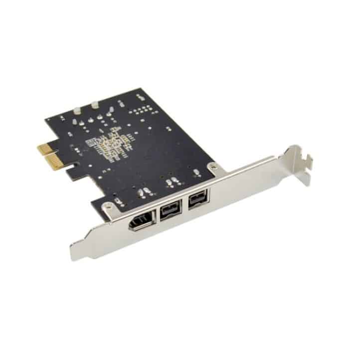 ST23 PCI Express 3 Port Firewire 1394B & 1394A PCIe 1.1 x1 Karte – Bild 5
