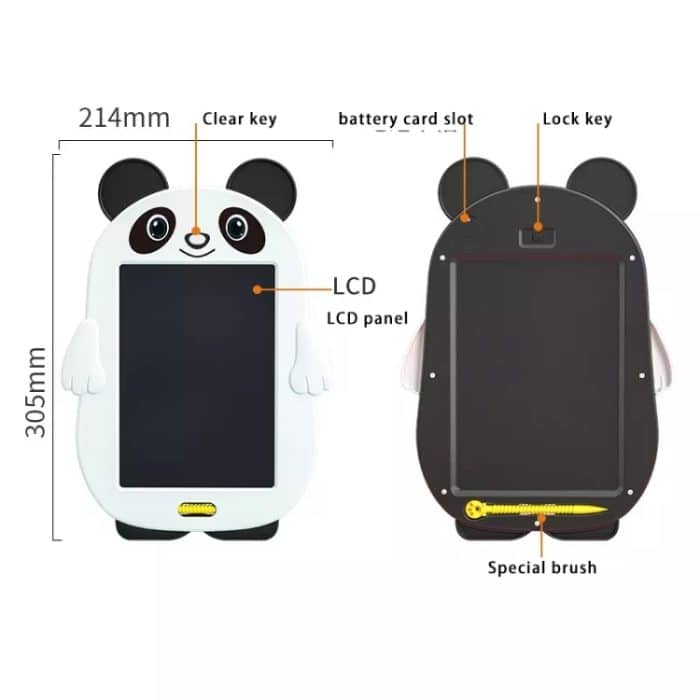 HYD-8511 Cartoon Kinder LCD ABS Graffiti Zeichnung Bunte Hände Schreibtafel – Bild 3