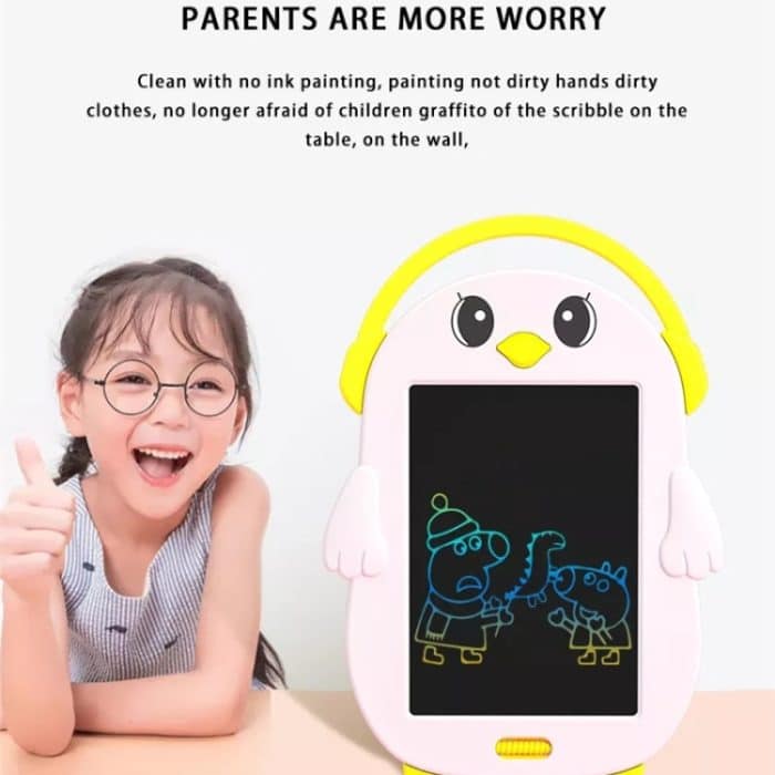 HYD-8511 Cartoon Kinder LCD ABS Graffiti Zeichnung Bunte Hände Schreibtafel – Bild 6