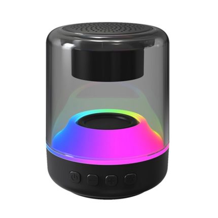 ENKAY Hat-Prince Tragbarer kabelloser Bluetooth-Lautsprecher mit RGB-Licht, S, L