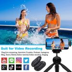 One by Two Kabelloses Lavalier-Mikrofon, kabelloses Rauschunterdrückungsmikrofon mit Ladeetui, Anschluss: 8-polig – Bild 6