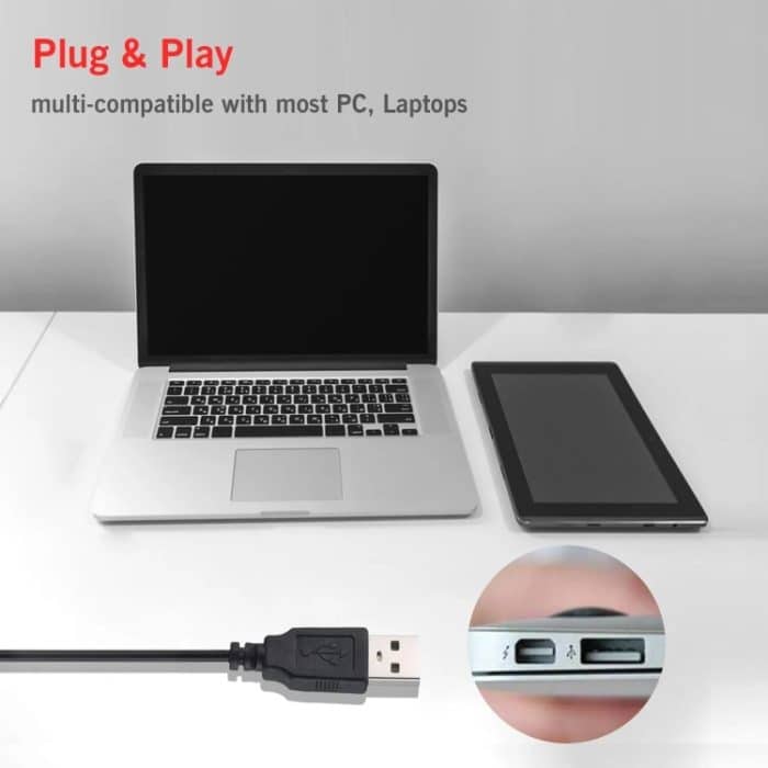 M-301 USB-Mikrofon, Laptop, PC, Online-Meeting, Sprachmikrofon – Bild 5