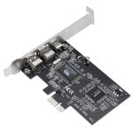 PCI-E 3 Ports 1394a 1394b Firewire-Erweiterungskarte 2 x 6-polig + 1 x 4-polig für Desktop-PC – Bild 5