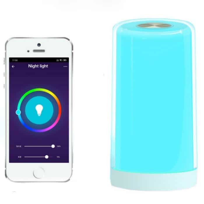 008B Tuya Wifi Remote LED Bedside Touch Lamp RGB Farbwechsel dimmbares Licht – Bild 1
