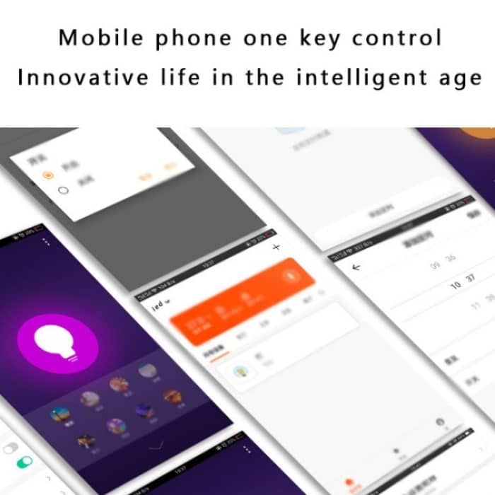 008B Tuya Wifi Remote LED Bedside Touch Lamp RGB Farbwechsel dimmbares Licht – Bild 2