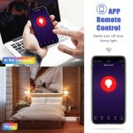 DP01 4 Stück TUYA WiFi Smart Glühbirne 15W E26 E27 RGB + Weiß + Warmweiße LED-Lampe – Bild 6