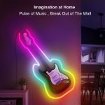 NH021 Wasserdichtes 3 m langes TUYA WIFI-Musiksynchronisations-RGB-Neonlichtseil – Bild 6