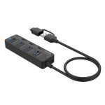 Onten UCA5306 7 in 2 USB3.0 + Typ-C 7-Ports HUB-Dockingstation unterstützt OTG-Funktion – Bild 3