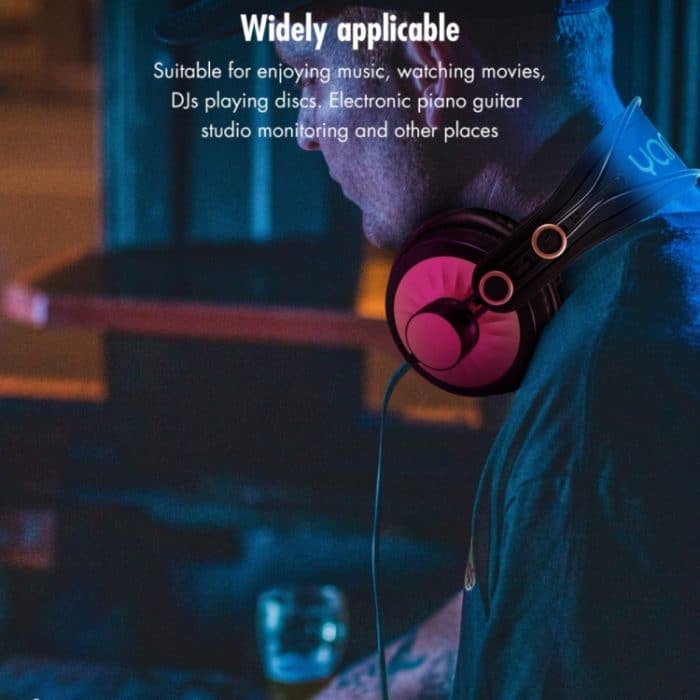 Yanmai D68-A faltbarer, leichter Aufnahme-Monitor-Kopfhörer – Bild 5