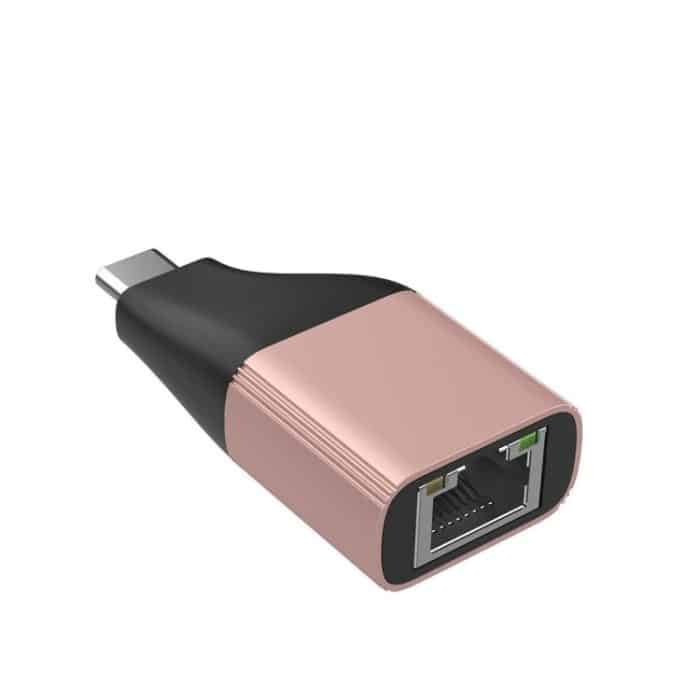 SYA0022009.jpg Onten UC101H Typ-C 10M/100M LAN-Adapter, Farben werden nach dem Zufallsprinzip geliefert – Bild 1