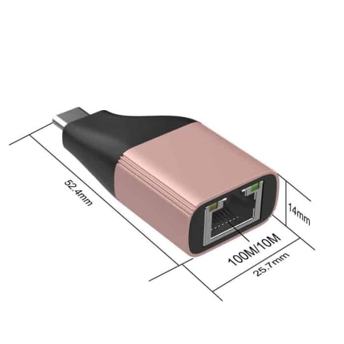 Onten UC101H Typ-C 10M/100M LAN-Adapter, Farben werden nach dem Zufallsprinzip geliefert – Bild 5