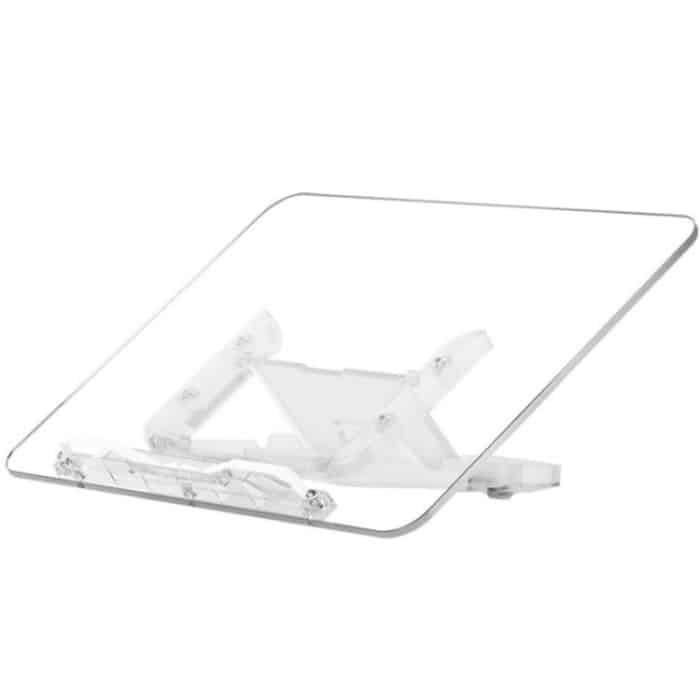 BG-2Y Für iPad Tablet PC Winkelverstellbares transparentes Acryl-Leseregal – Bild 1