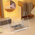 BG-2Y Für iPad Tablet PC Winkelverstellbares transparentes Acryl-Leseregal – Bild 5