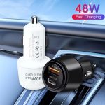 P29 48W PD30W + QC3.0 18W USB-Autoladegerät mit zwei Anschlüssen, P29 (Black), P29 (White) – Bild 2