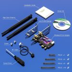 EDUP EP-9658 PCI-E WiFi 6-Karte AX1800M Bluetooth 5.2-Adapter für Desktop-PC, 2,4 GHz/5,8 GHz Dualband Wireless PCI-E interne Netzwerkkarte – Bild 13